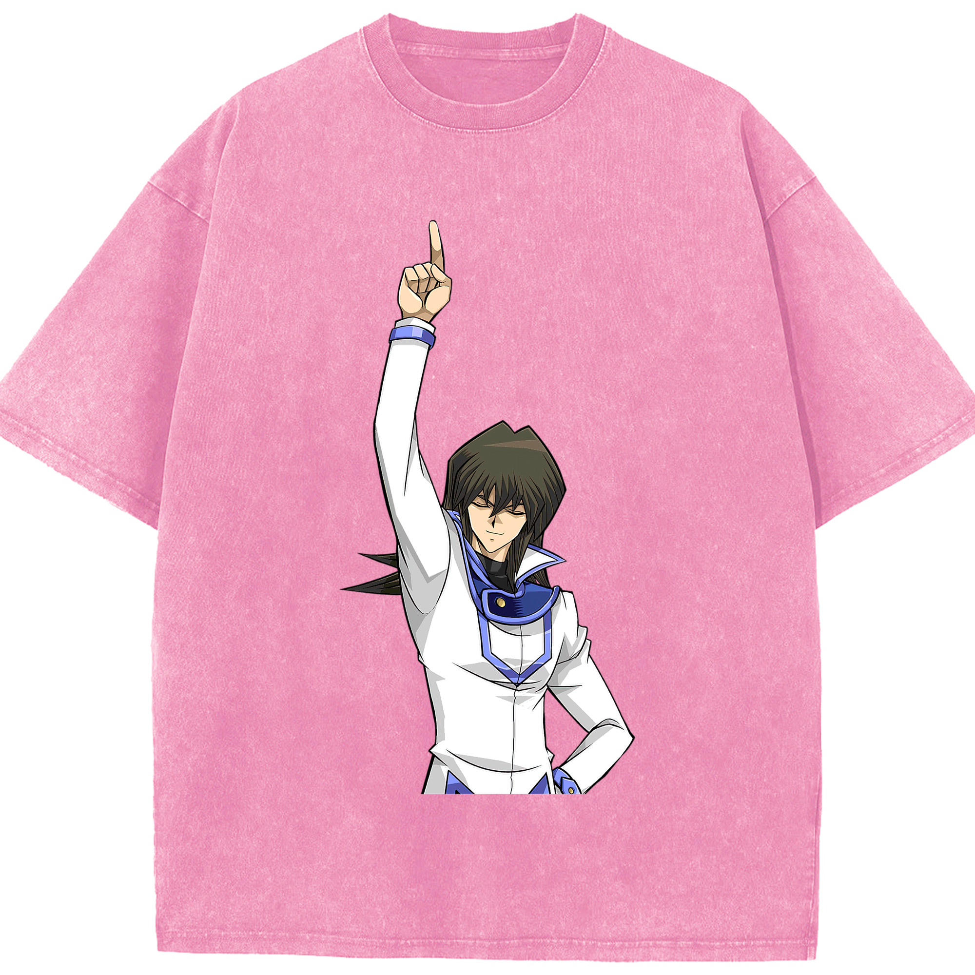 （画像用） 遊☆戯☆王 Yu-Gi-Oh! 綿100% ヴィンテージ風 半袖Tシャツ（フロントプリント）